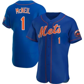 Men's Authentic Royal Jeff McNeil New York Mets Alternate Jersey