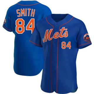 Men's Authentic Royal Kevin Smith New York Mets Alternate Jersey