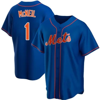 Men's Replica Royal Jeff McNeil New York Mets Alternate Jersey