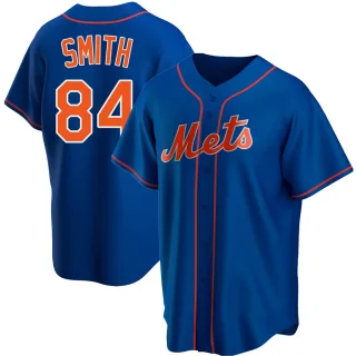 Men's Replica Royal Kevin Smith New York Mets Alternate Jersey