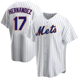 Men's Replica White Keith Hernandez New York Mets Home Jersey