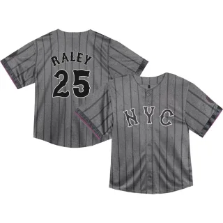 Toddler Limited Brooks Raley New York Mets Graphite 2024 City Connect Jersey