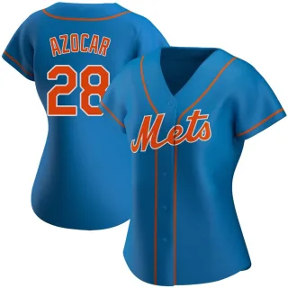 Women's Authentic Royal Jose Azocar New York Mets Alternate Jersey