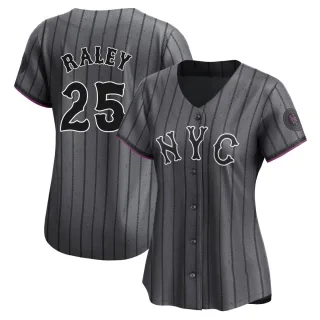 Women's Limited Brooks Raley New York Mets Graphite 2024 City Connect Jersey