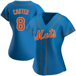 Women's Replica Royal Gary Carter New York Mets Alternate Jersey