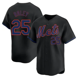 Youth Limited Black Brooks Raley New York Mets Alternate Jersey