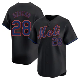 Youth Limited Black Jose Azocar New York Mets Alternate Jersey