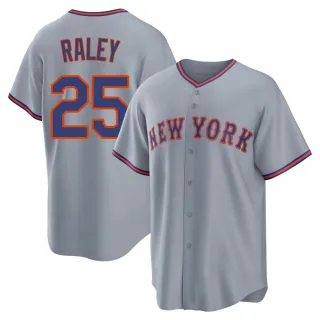 Youth Replica Gray Brooks Raley New York Mets Away 2.0 Jersey