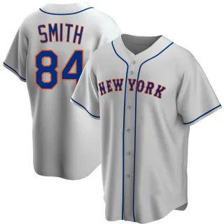 Youth Replica Gray Kevin Smith New York Mets Road Jersey